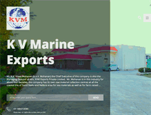 Tablet Screenshot of kvmarine.com